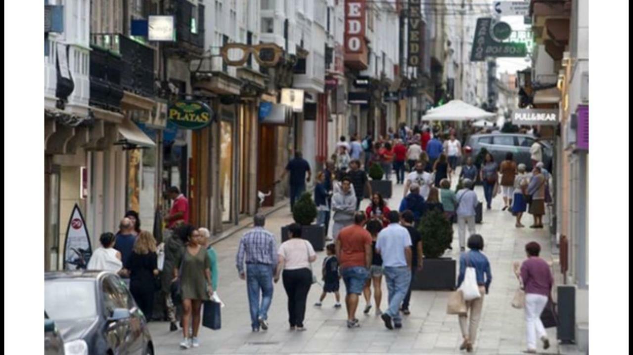 Ferienwohnung Apartamento Turistico En Pleno Centro De Ferrol Exterior foto